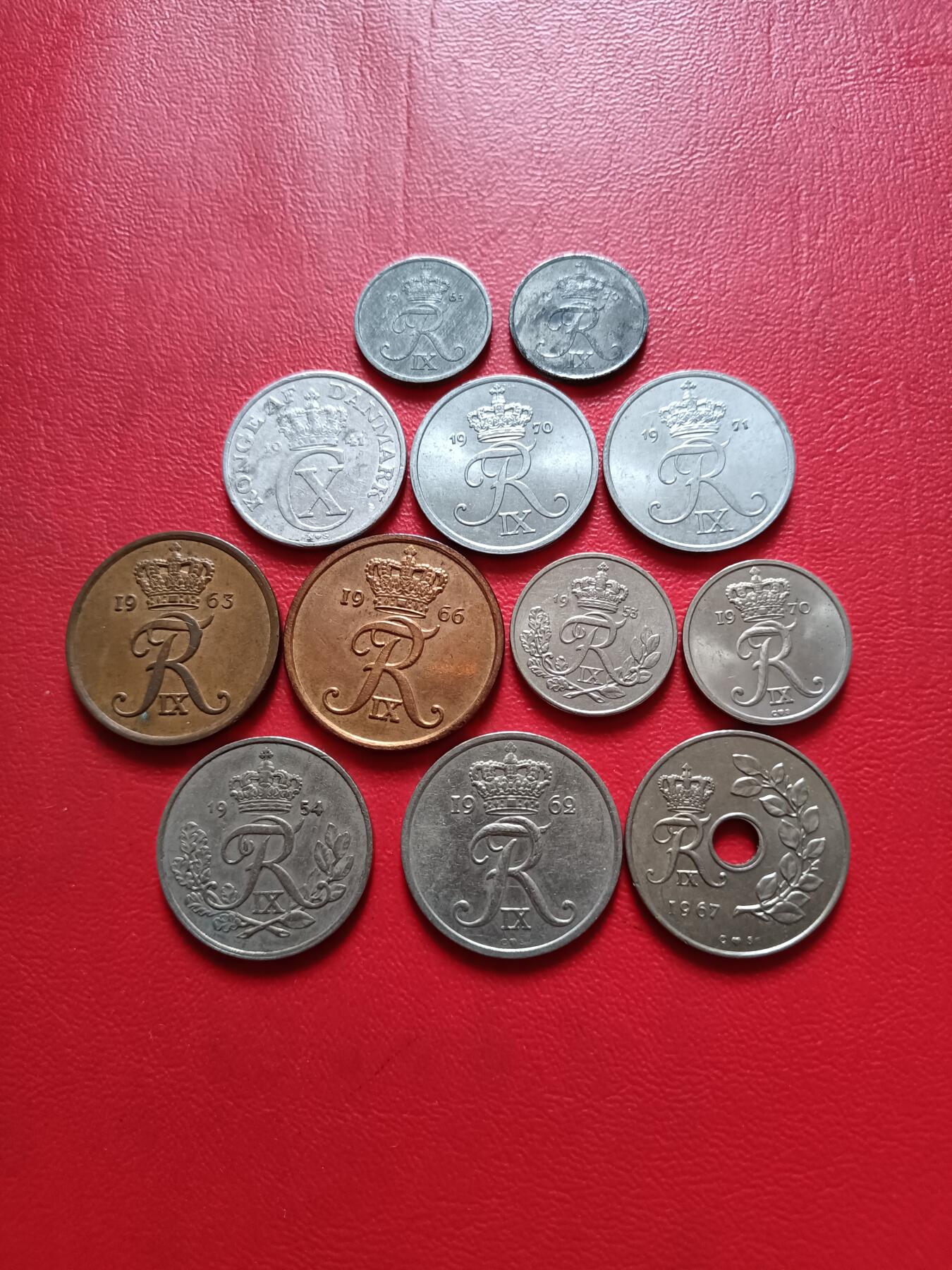 【云涧收藏】第五十九场 丹麦12枚