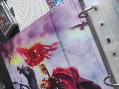 卡迷第6期，清仓 大卡道 扈三娘卡册 有瑕疵 不含卡页 O环