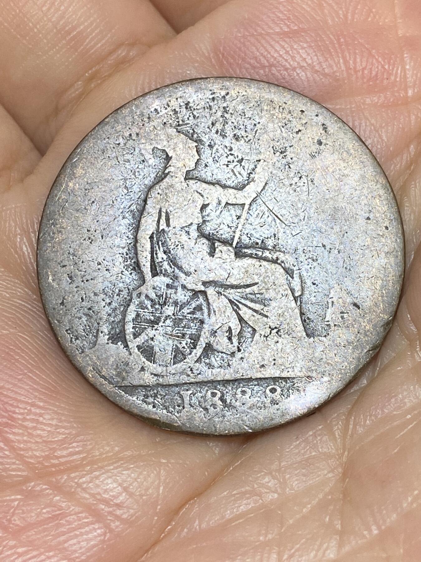 2025年第八十五场(总第一百一十一场）外国好品散币(免佣金) 英国🇬🇧1888年1便士(维多利亚女王中年，第三版)