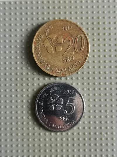 2025年第79场各国散币拍卖（总第79场） - 马来西亚2枚
