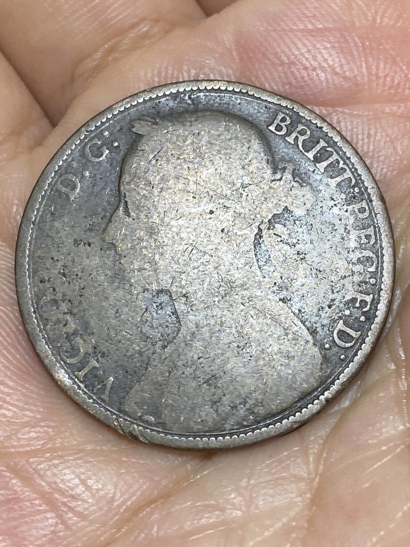2025年第八十五场(总第一百一十一场）外国好品散币(免佣金) 英国🇬🇧1888年1便士(维多利亚女王中年，第三版)