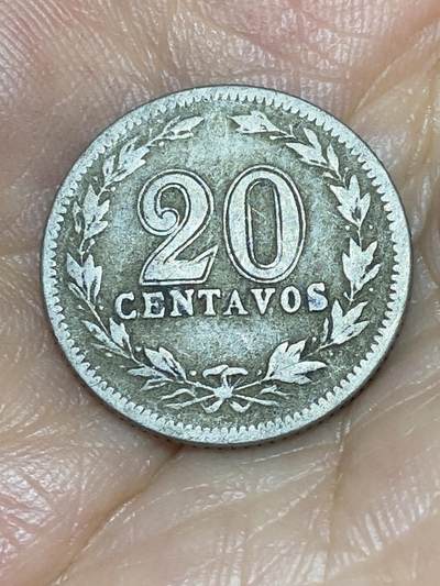 2025年第八十五场(总第一百一十一场）外国好品散币(免佣金) - 稀少有伤–阿根廷🇦🇷1897年20分