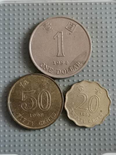 2025年第78场各国散币拍卖（总第78场）寄存超过3个月已拍品陆续发出 - 香港3枚