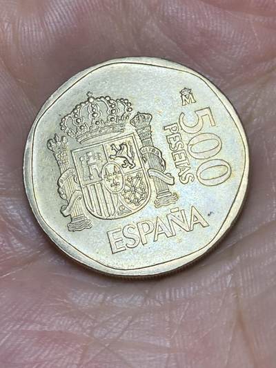 2025年第八十五场(总第一百一十一场）外国好品散币(免佣金) - 西班牙🇪🇸1989年500比塞塔