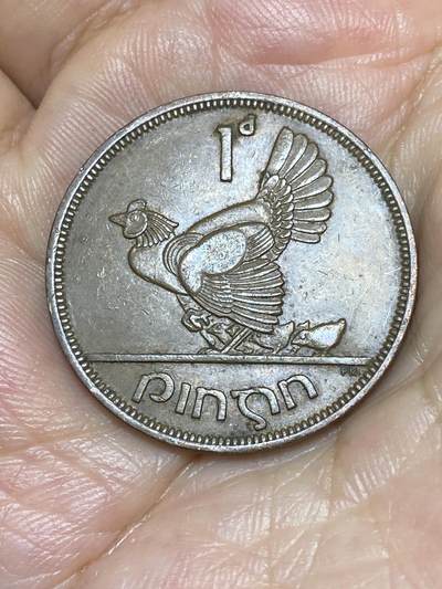 2025年第八十五场(总第一百一十一场）外国好品散币(免佣金) - 爱尔兰🇮🇪1942年1便士(共和国时期，第一套)