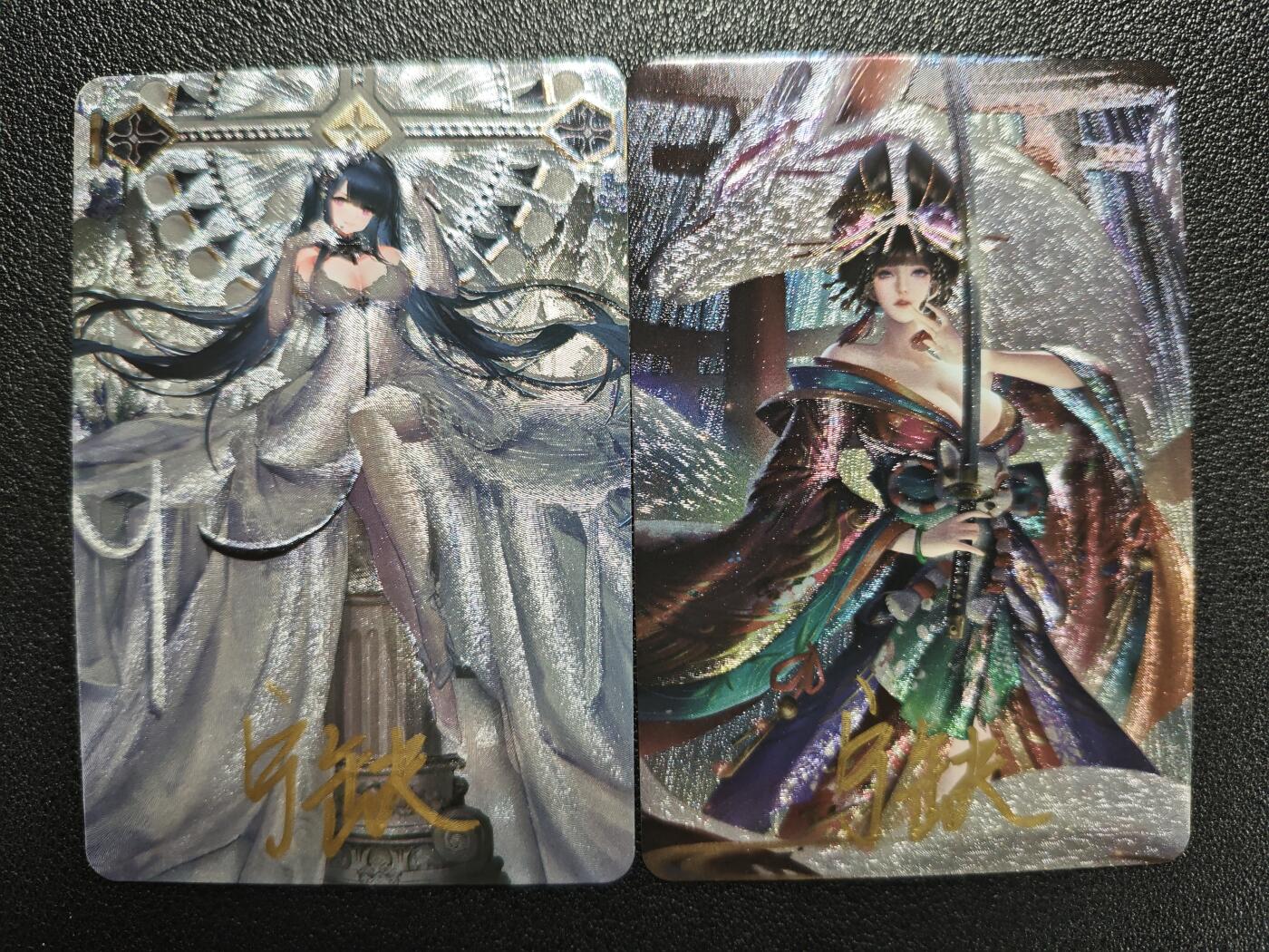 天玑星卡拍第119期《9.4周四截拍》持续收拍收评中 满赠卡需备注 【亲签卡】宁缺卡牌 彼得.史特拉塞 玉藻前 粗闪 两张