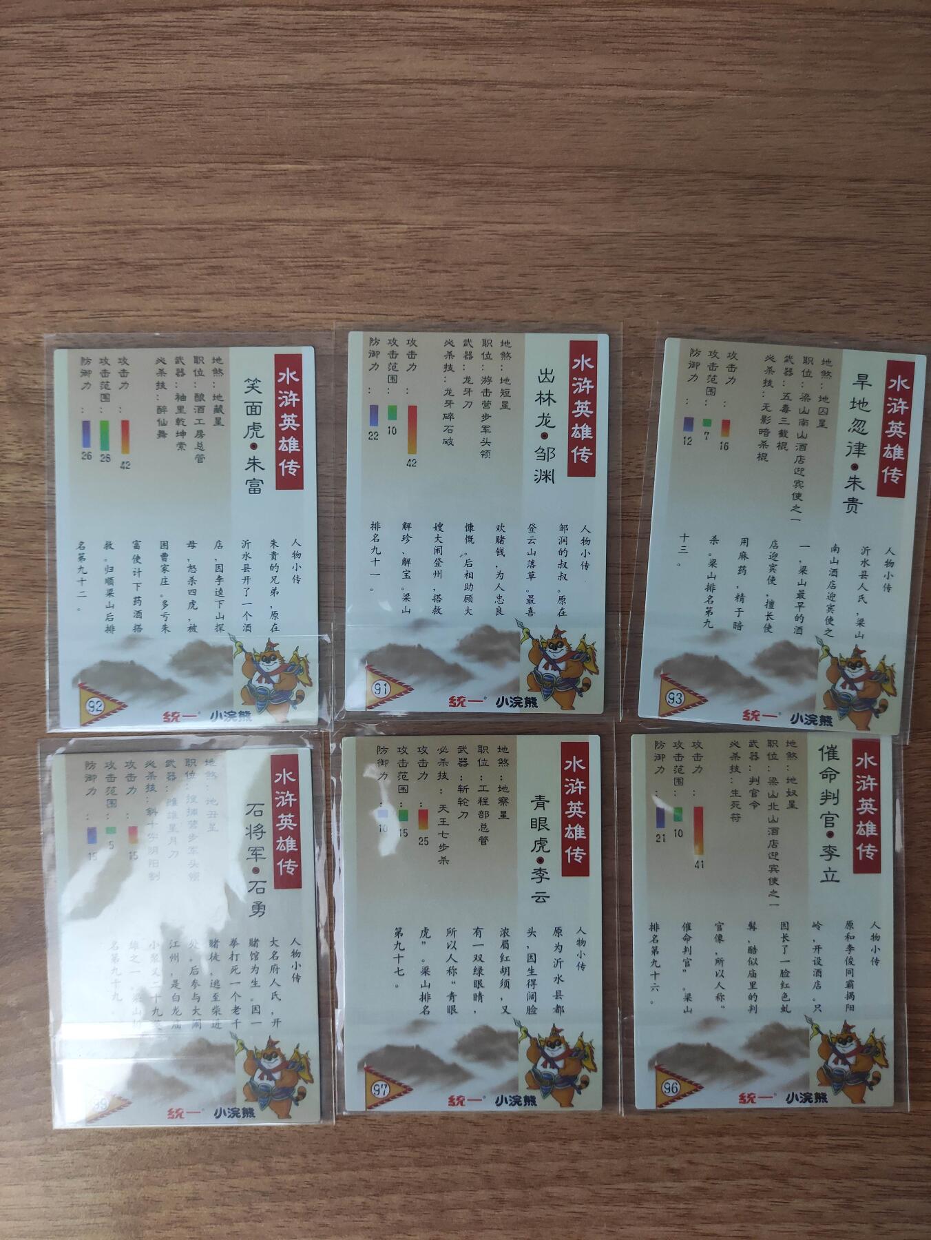 卡迷第6期，清仓 卡道 油画水浒