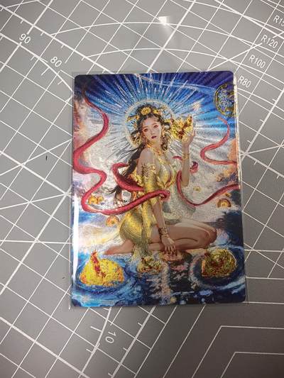 奇点卡牌专场 品控 放大镜 勿拍 卡牌出厂品质不包厂瑕 全部套膜 严禁小号顶价 大家放心拍 无佣金 公益场  - 奇点卡牌 宗 玄灵谱 粗闪羲和