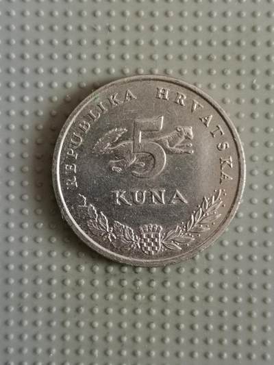 2025年第78场各国散币拍卖（总第78场）寄存超过3个月已拍品陆续发出 - 克罗地亚2000年5库纳