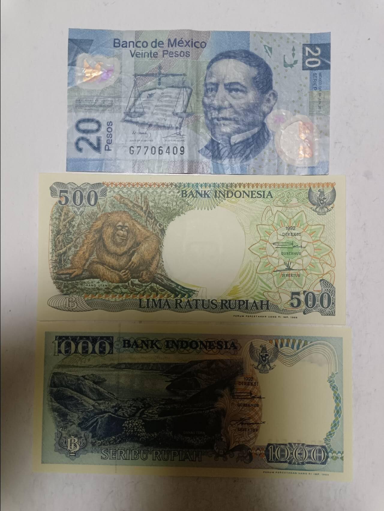 【20250905】非全新纸币第282场 外国3张纸币