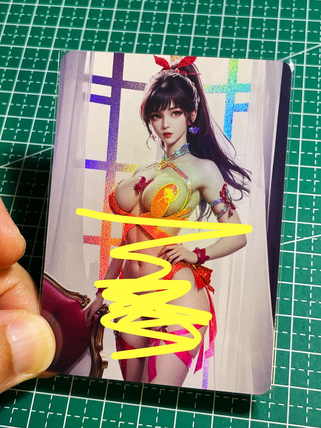 【关注参拍有赠卡】显眼宝30期  狐狸卡卡     动漫漫画人物单卡系列  小舞礼盒   共1张   折光彩闪工艺  大卡尺寸  63*88