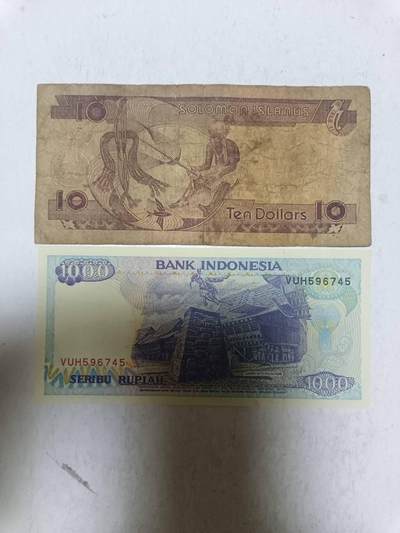 【20250905】非全新纸币第282场 外国2张纸币