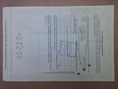 狮子猫股票债券纸品第三期 美国afc工业公司股票