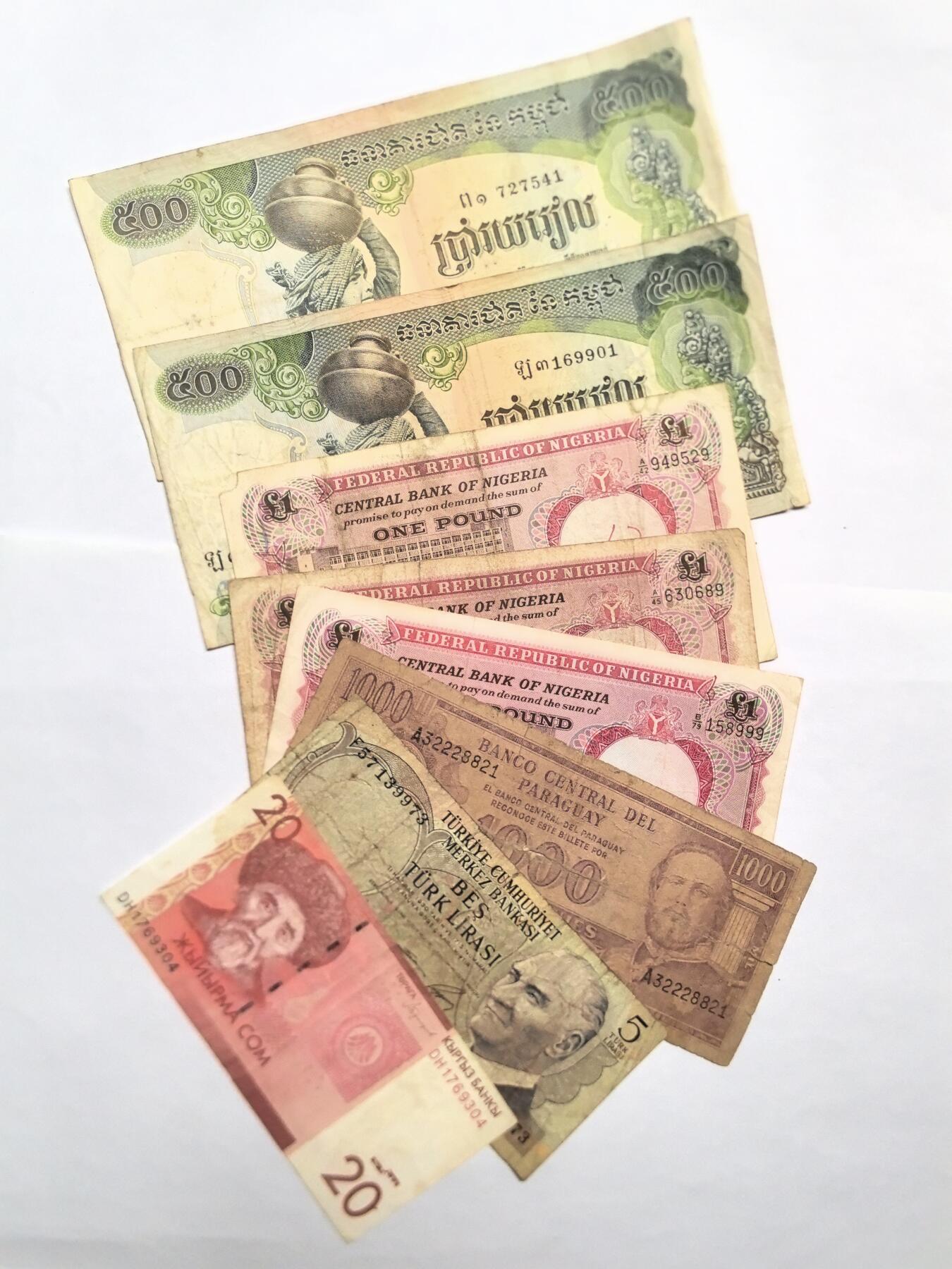 各国外币第92期 无佣金