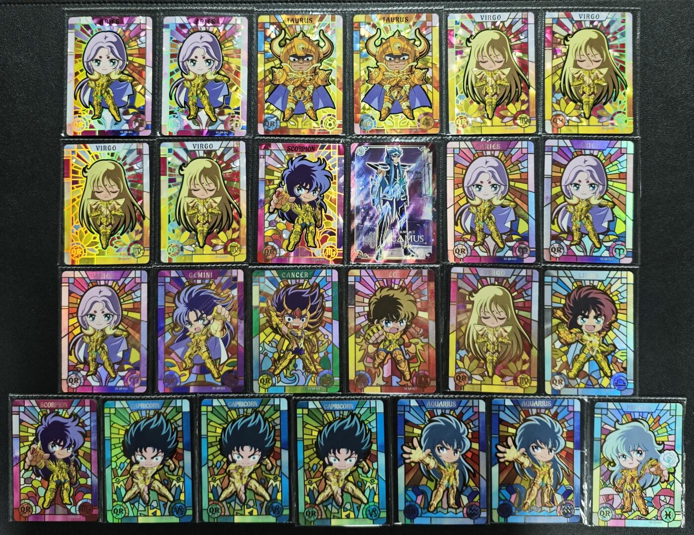 天玑星卡拍第119期《9.4周四截拍》持续收拍收评中 满赠卡需备注 卡游 圣斗士星矢 QR MR 散卡 二十五张