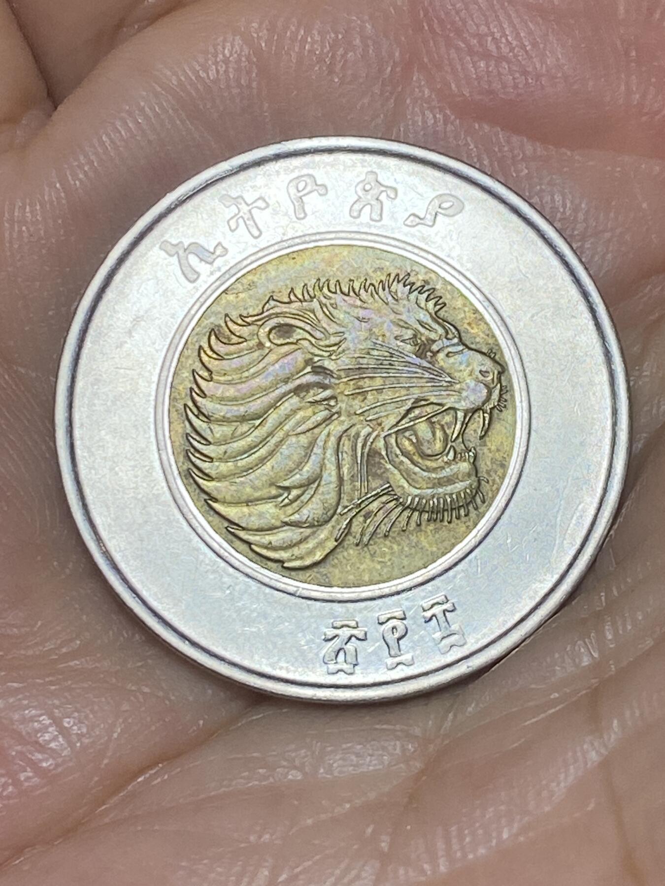 2025年第八十五场(总第一百一十一场）外国好品散币(免佣金) 埃塞俄比亚🇪🇹2010单年份1比尔(联邦民主共和国时期)