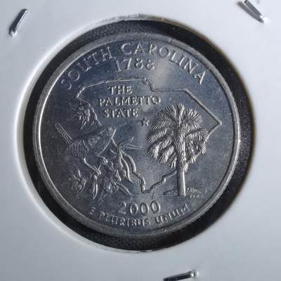 沼泽如烟--第829场 - 美国2000年25分纪念币