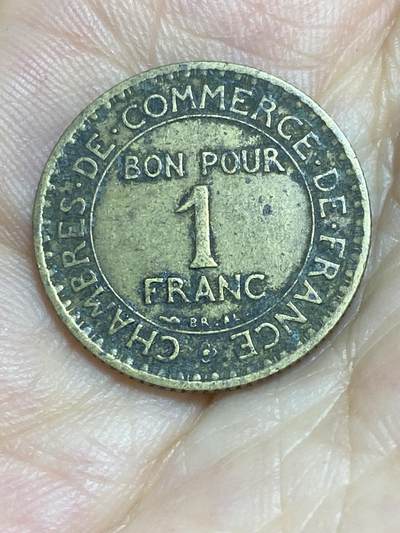 2025年第八十六场(总第一百一十二场）外国好品散币(免佣金) - 法国🇫🇷1921年1法郎(商业之神墨丘利坐像)