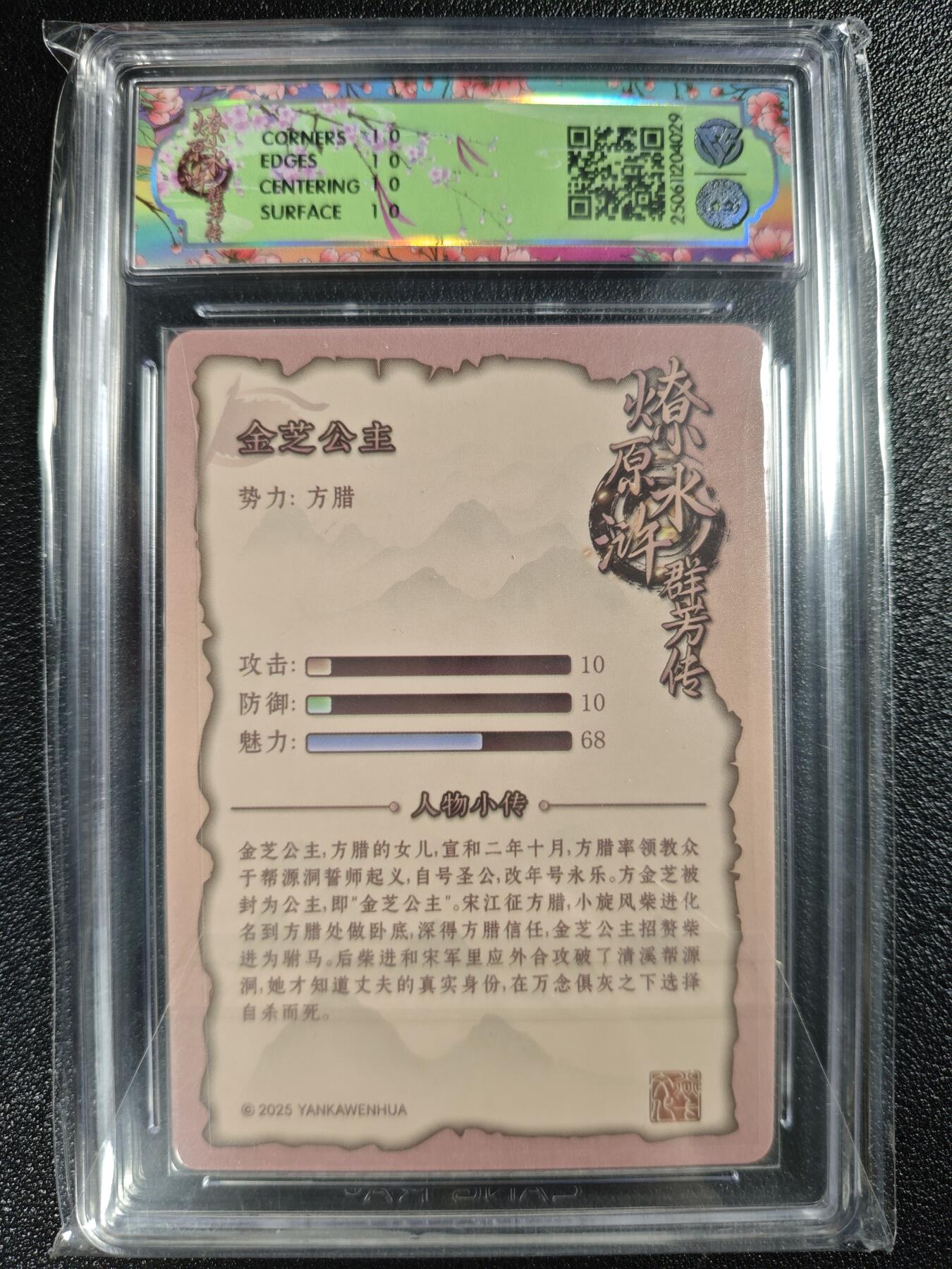 天玑星卡拍第119期《9.4周四截拍》持续收拍收评中 满赠卡需备注 焱卡文化 水浒群芳传（下）金芝公主 折光 CCG10星