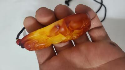 玄黄帝珠香沉香吊坠