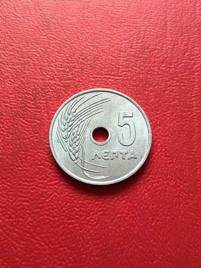 【云涧收藏】第五十九场 - 希腊1954年5雷普塔，UNC
