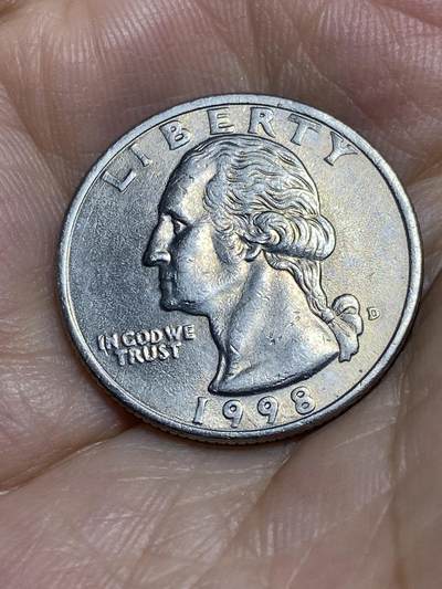 2025年第八十六场(总第一百一十二场）外国好品散币(免佣金) 美国🇺🇸1998年1/4元(D标，丹佛造)