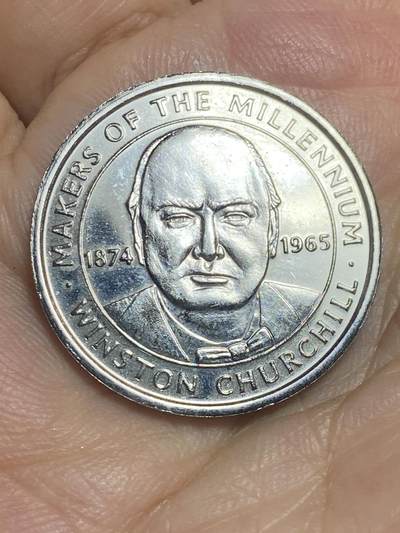 2025年第八十六场(总第一百一十二场）外国好品散币(免佣金) - 英国2000年丘吉尔纪念章