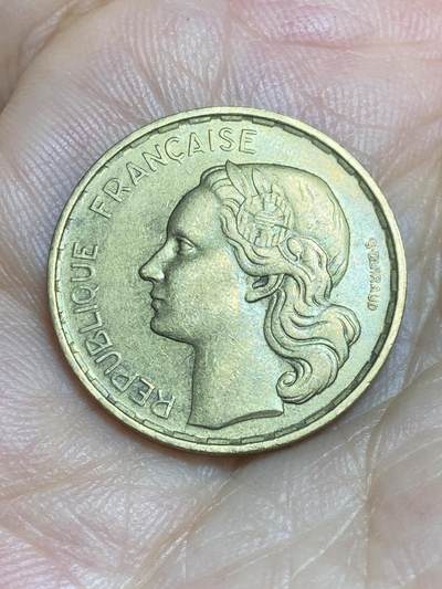 2025年第八十六场(总第一百一十二场）外国好品散币(免佣金) 好品–法国🇫🇷1952年20法郎(4 plumes–4羽)