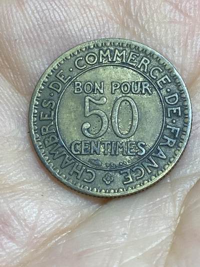 2025年第八十六场(总第一百一十二场）外国好品散币(免佣金) - 法国🇫🇷1927年50生丁(商业之神墨丘利坐像)