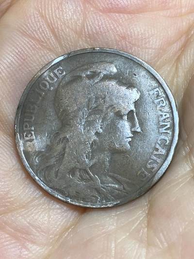 2025年第八十六场(总第一百一十二场）外国好品散币(免佣金) 币不平–法国🇫🇷1902年5生丁