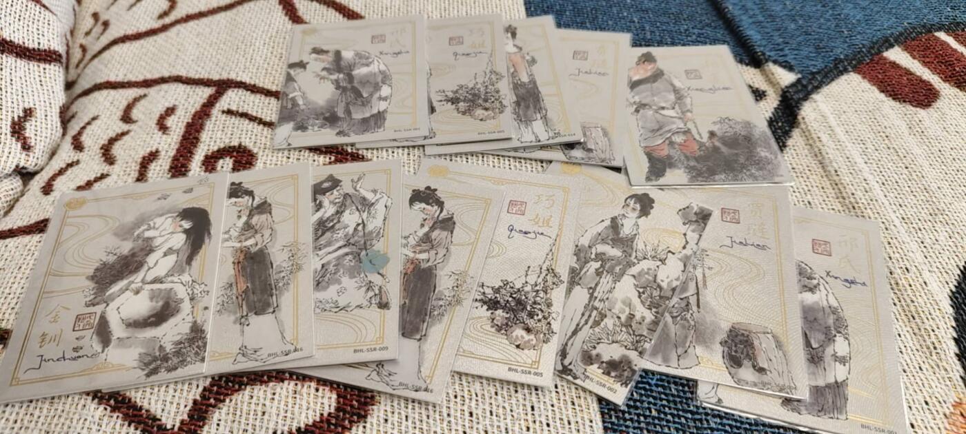 秋原瞳的小店第二十一期（持续收拍，一叶知秋，一夜知秋,妹卡专场） 卡游红楼ssr经典13箱配角