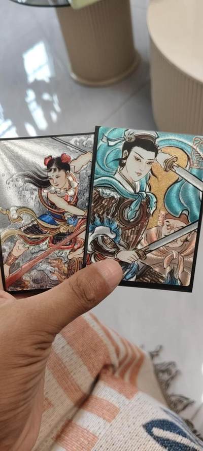 秋原瞳的小店第二十一期（一叶知秋，一夜知秋,妹卡专场） - 昆仑万象签绘水浒2弹项目特卡三娘哪吒