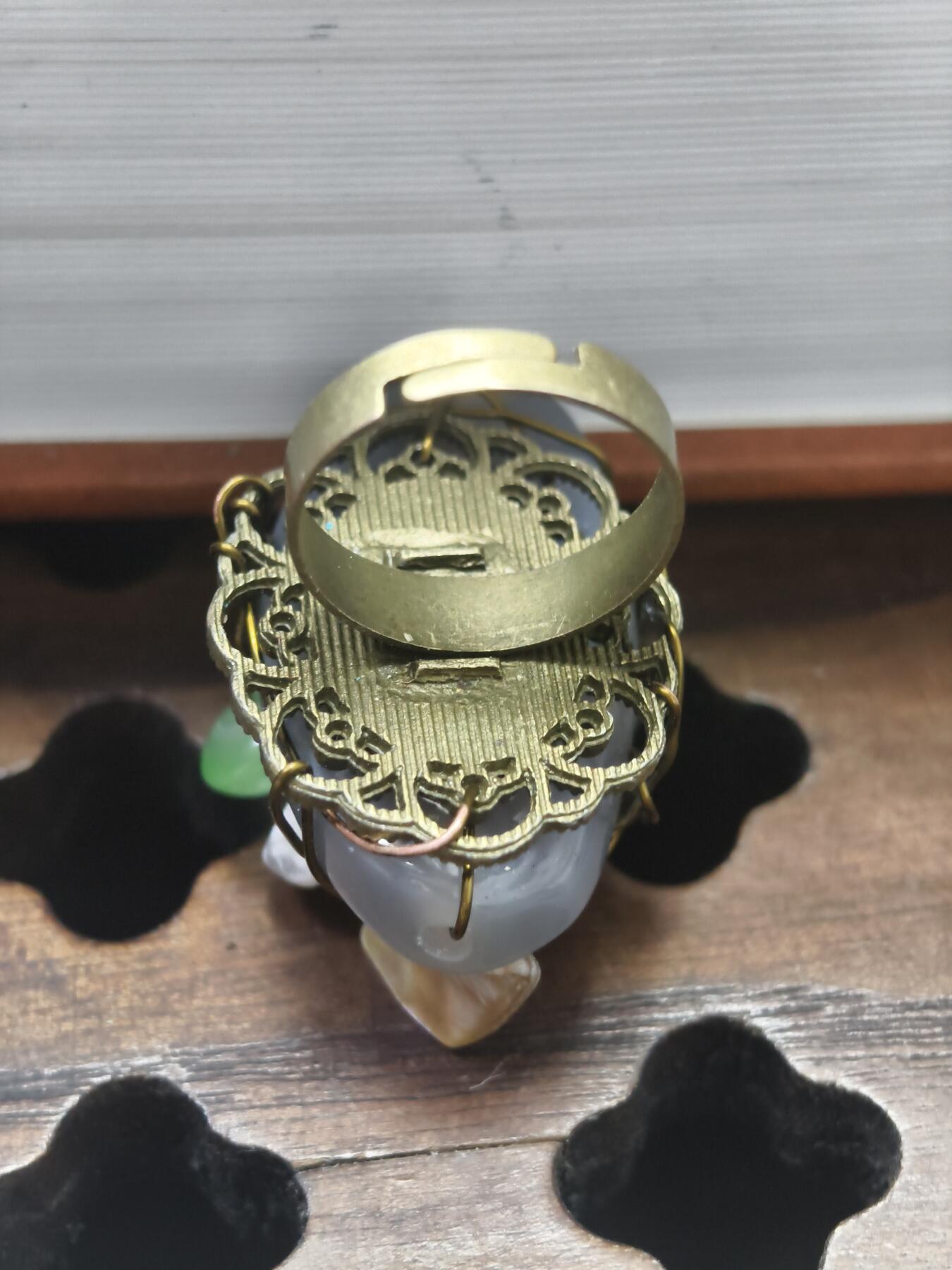 72期回流戒指饰品杂件纪念章丝路钱币专场 戒指