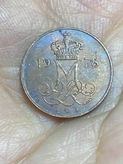 2025年第八十六场(总第一百一十二场）外国好品散币(免佣金) 丹麦🇩🇰1978年5欧尔(玛格丽特二世时期，SB版)