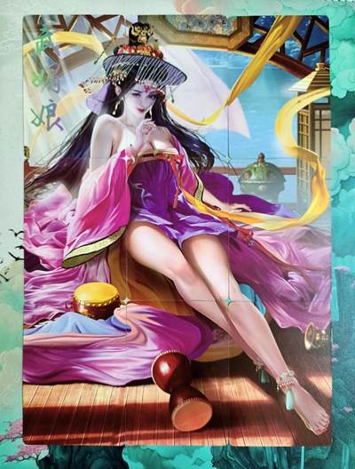 龙虎卡牌第五十三场 （无佣金，满120包邮，欢迎送拍） - 普卡九拼 燎原 隋唐演义 武媚娘