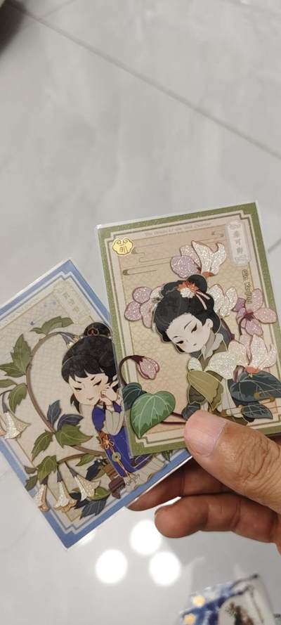 秋原瞳的小店第二十一期（持续收拍，一叶知秋，一夜知秋,妹卡专场） - 卡游红楼精选qr一对