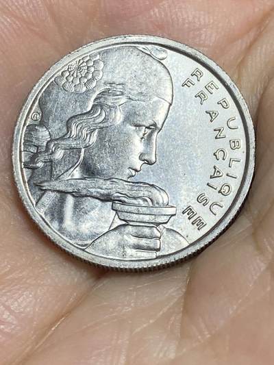 2025年第八十六场(总第一百一十二场）外国好品散币(免佣金) 好品–法国🇫🇷1955年100法郎(B标，博蒙莱罗热造)