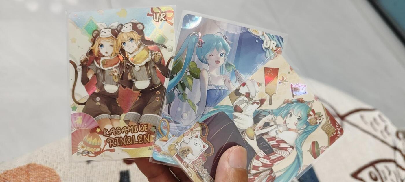 秋原瞳的小店第二十一期（持续收拍，一叶知秋，一夜知秋,妹卡专场） 卡游初音绝版ur3连