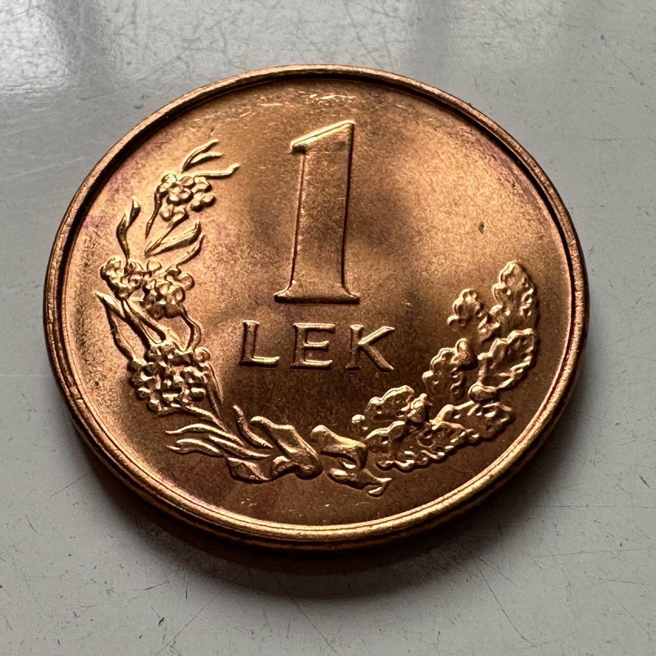 🌹外币初藏🌹🐯2025年第97场  每周二四六晚8️⃣点 接代拍 阿尔巴尼亚1996年一列克