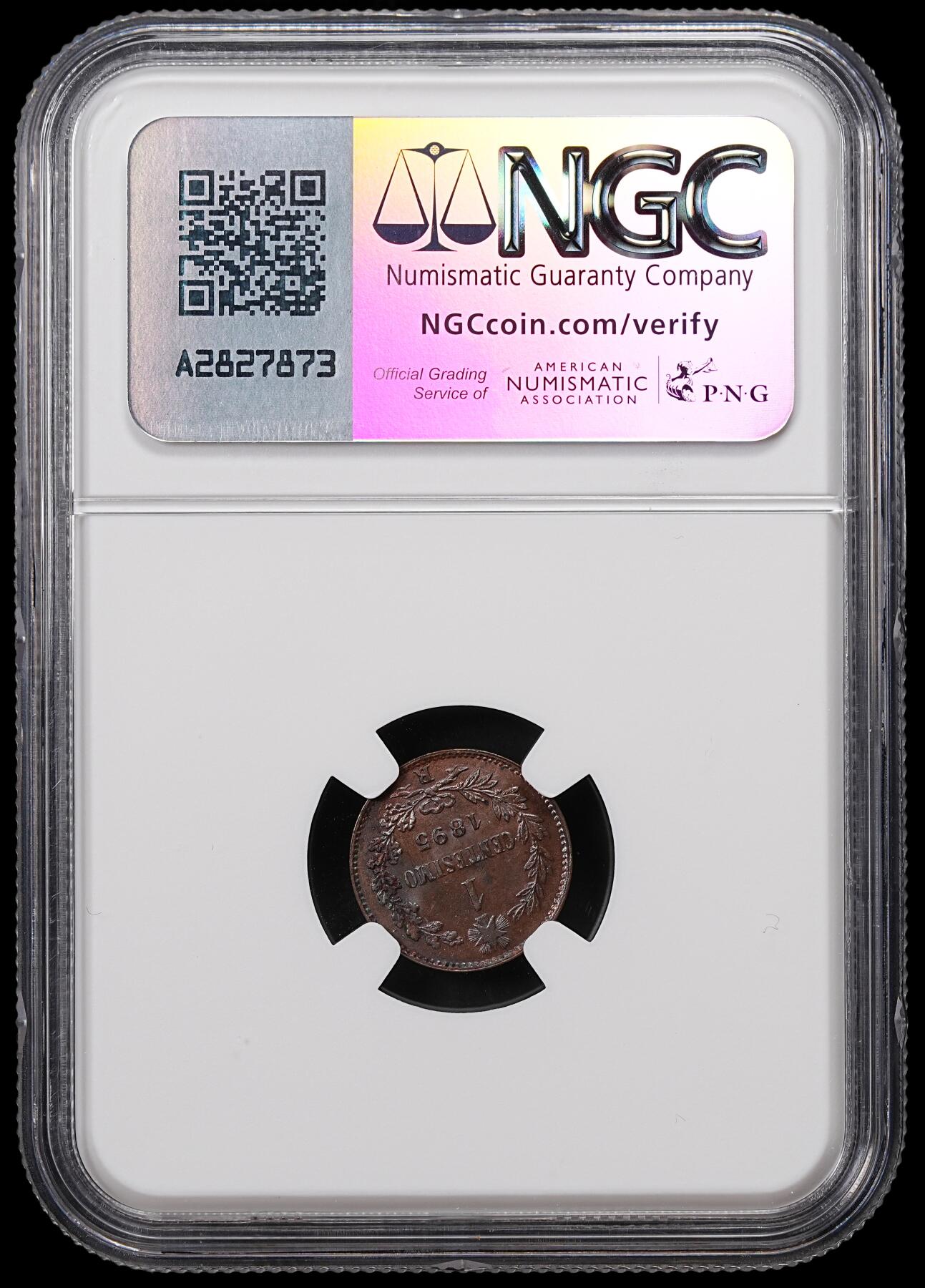 修遠堂世界钱币第八十三期 NGC MS64BN 1895年意大利1分铜币