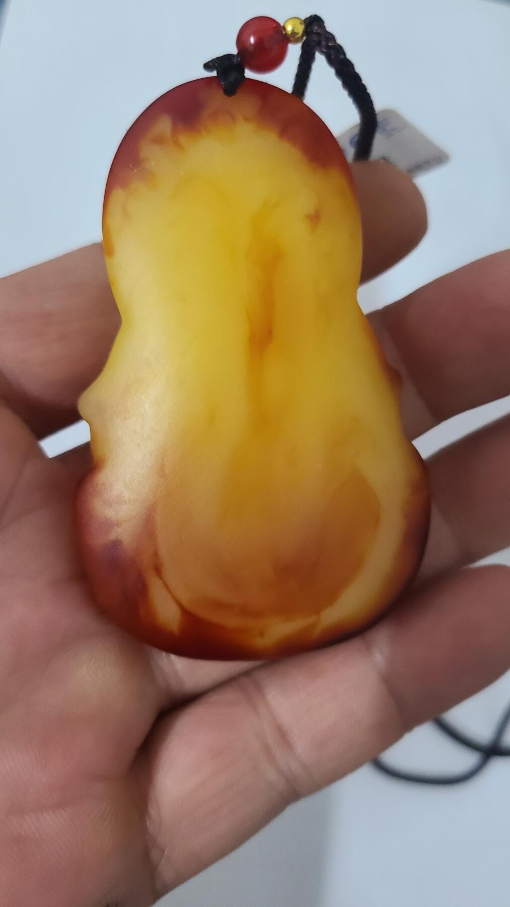 玄黄帝珠香沉香吊坠