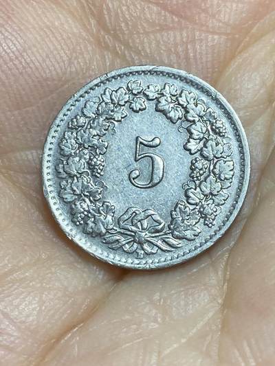 2025年第八十六场(总第一百一十二场）外国好品散币(免佣金) - 瑞士🇨🇭1954年5