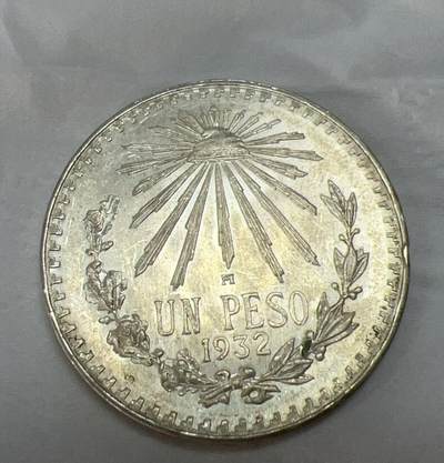 1932墨西哥鹰洋 - 1932墨西哥鹰洋