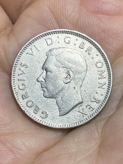 2025年第八十六场(总第一百一十二场）外国好品散币(免佣金) 英国🇬🇧1948年1先令(乔治六世第二版，英格兰站狮版，关门年仅发行2年)