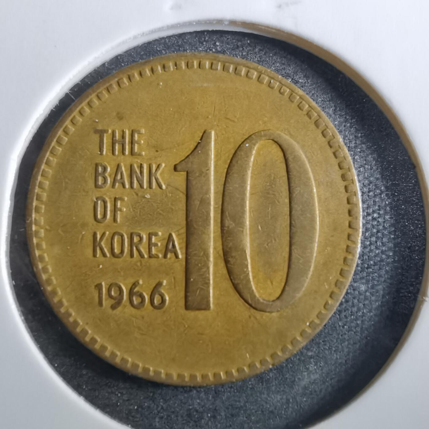沼泽如烟--第830场 韩国1966年十元首年