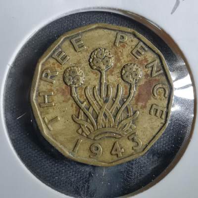 沼泽如烟--第830场 - 英国1943年3便士