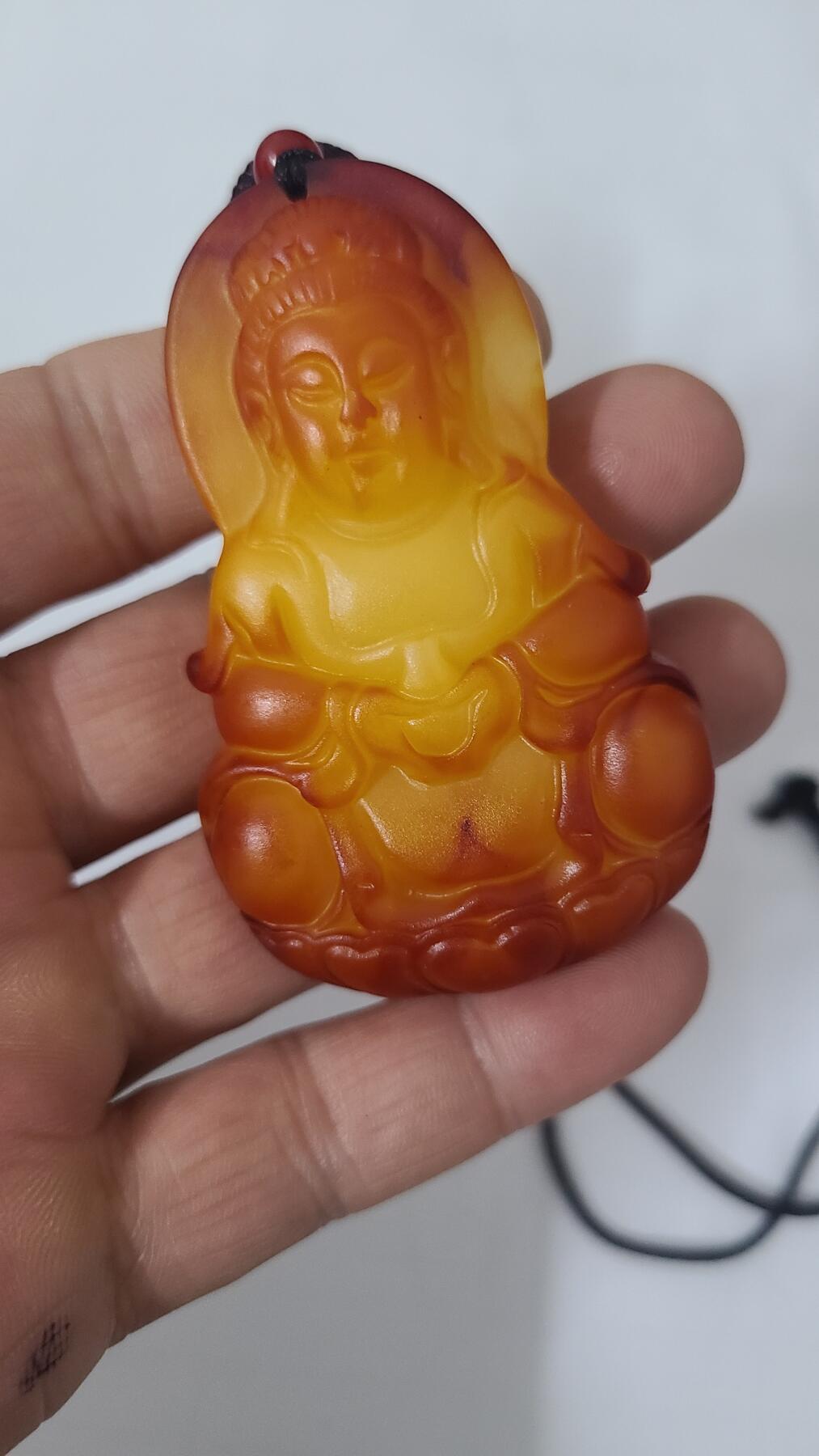 玄黄帝珠香沉香吊坠