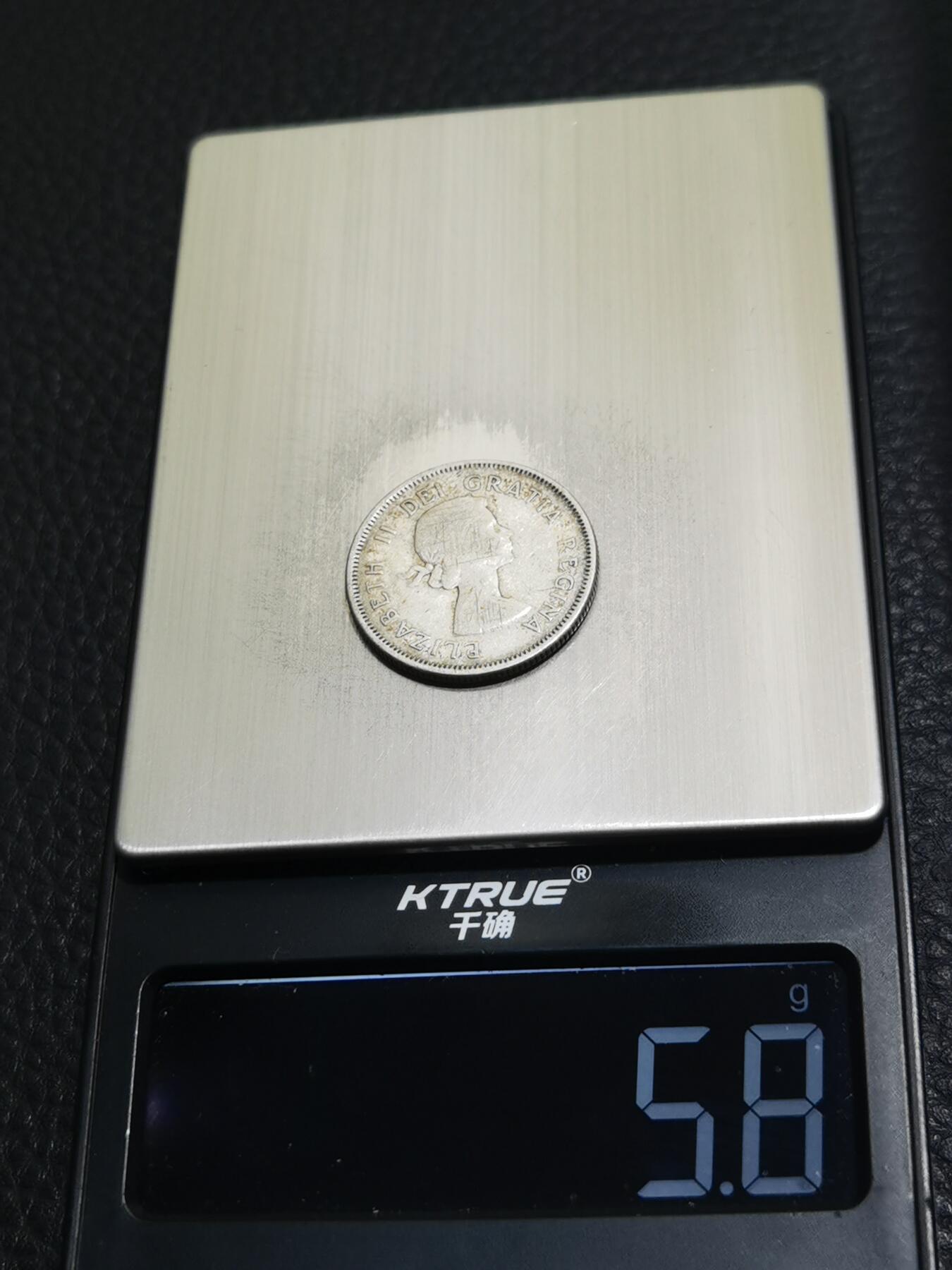 天下钱庄专场欢迎参拍 加拿大25分银币