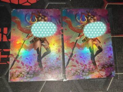 零佣金收拍品第一期 - 炫彩马云禄两张（正面正常反面特殊）
