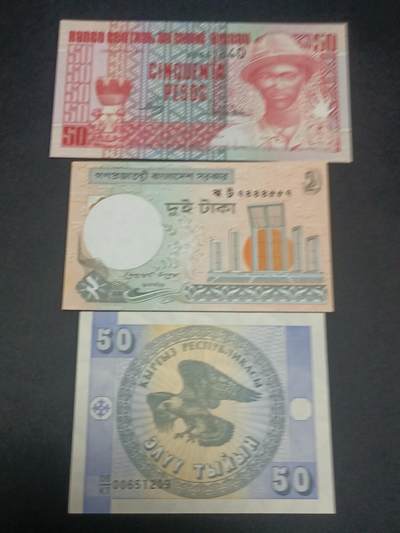 【游宝拍卖】乙巳蛇年65期 最低佣金1元起拍 - 各国纸钞 1组 全新UNC/UNC-